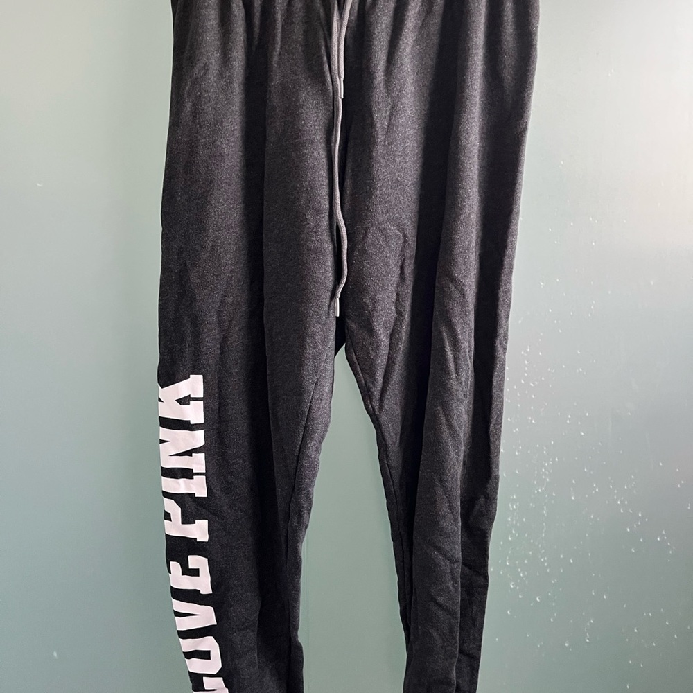 PINK Victoria's Secret Black Joggers